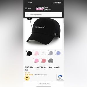 CHD UNWELL Baseball Hat